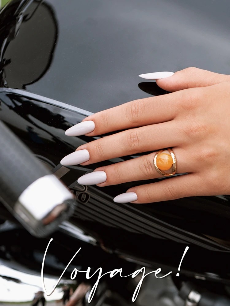 beige gel nail polish