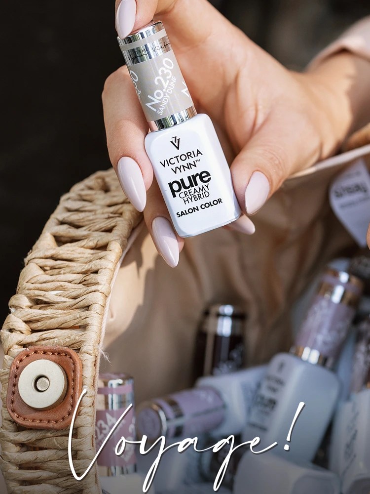 beige gel nail polish