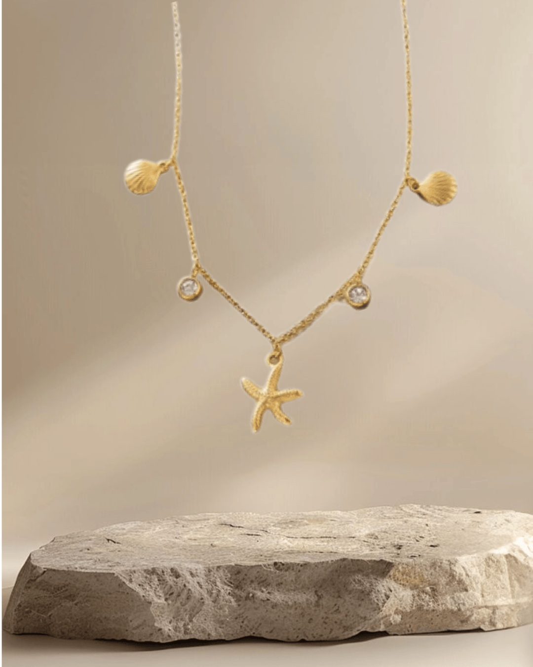 Seashell Star Necklace