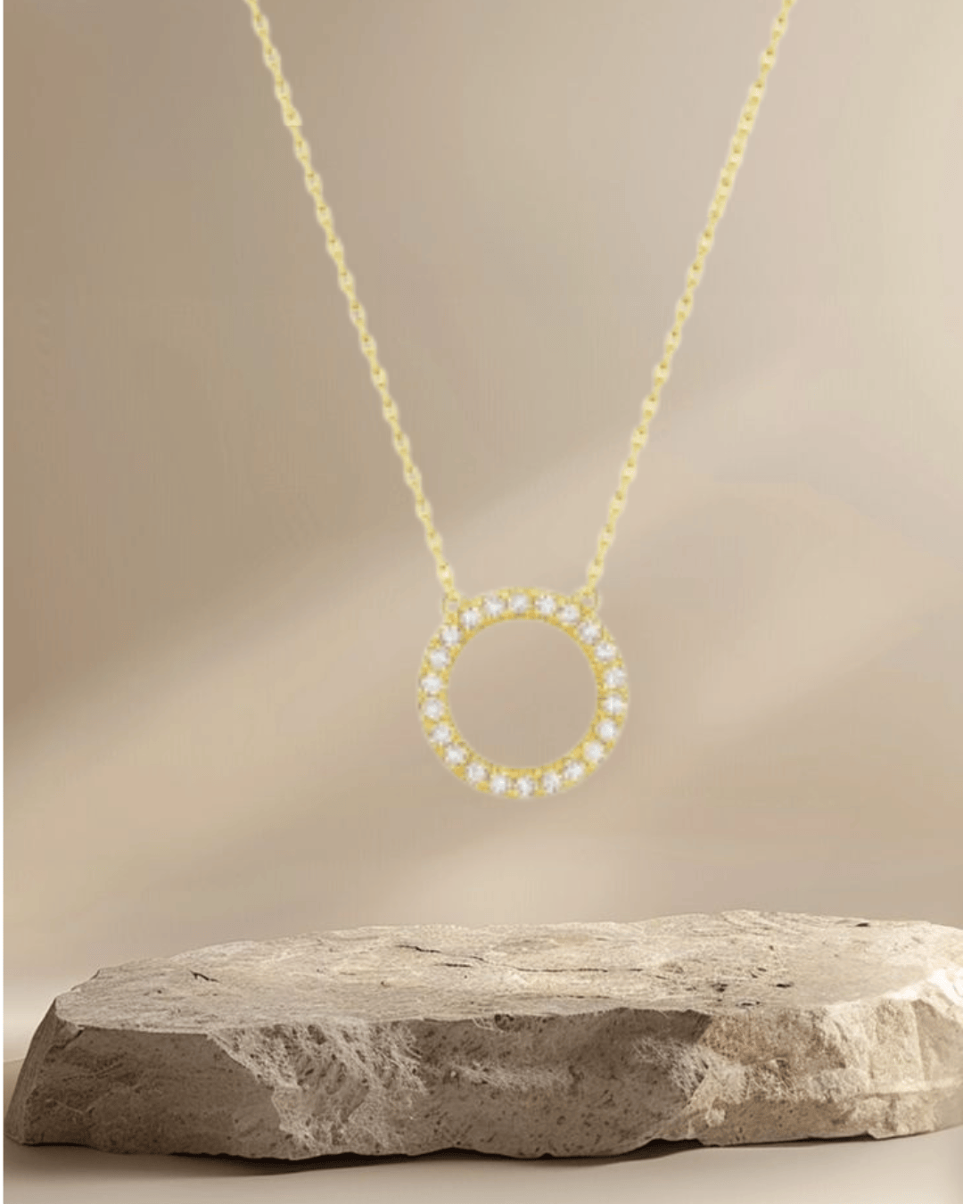 Golden Halo Necklace