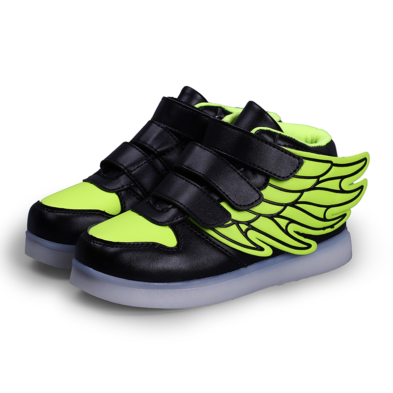 Rocket Boots Yellow for Kids – High Top LED Shoes | Glow Togs - #1 ...