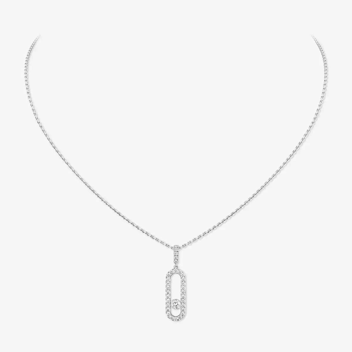 Collier pavé Move Uno GM