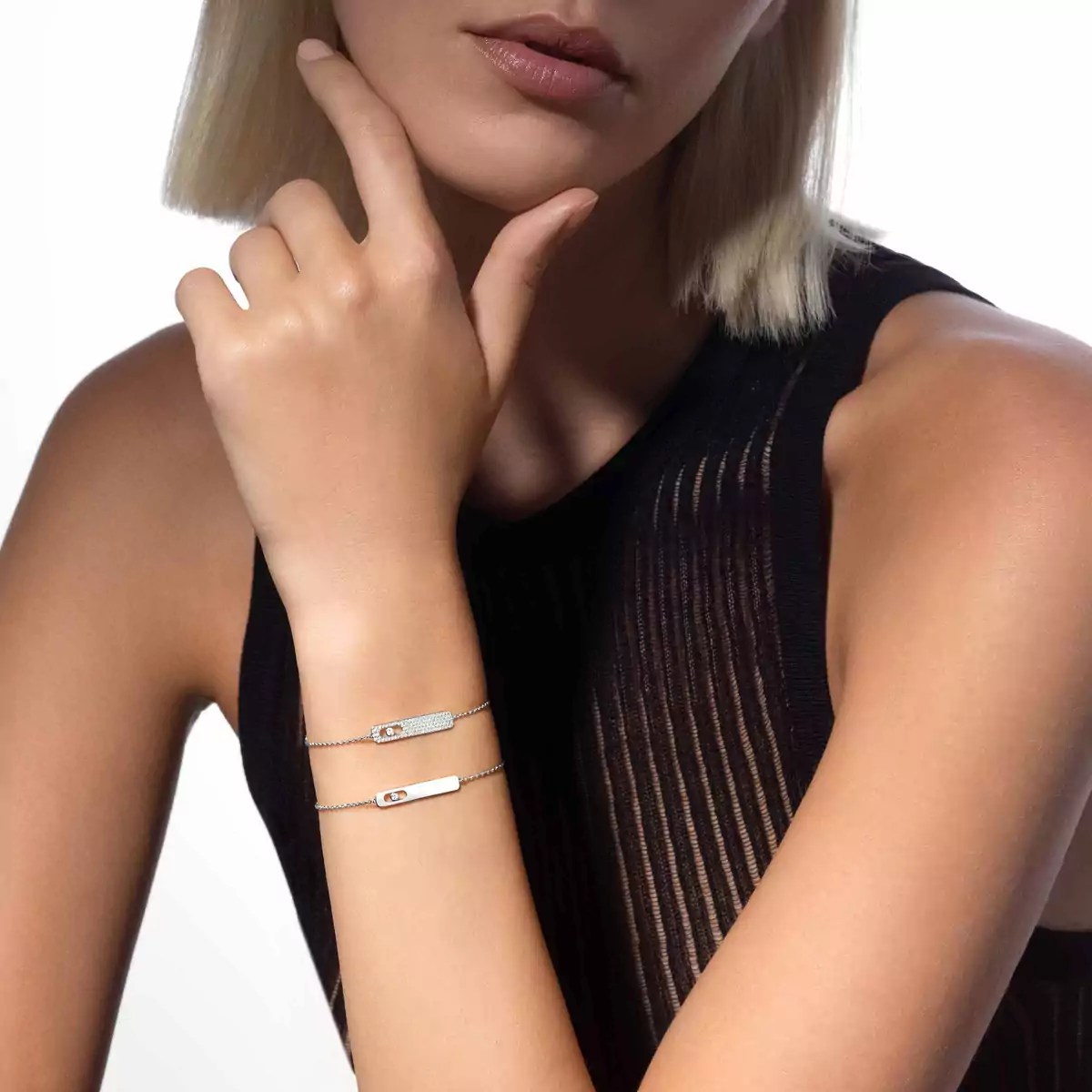 My First Diamond pavé bracelet