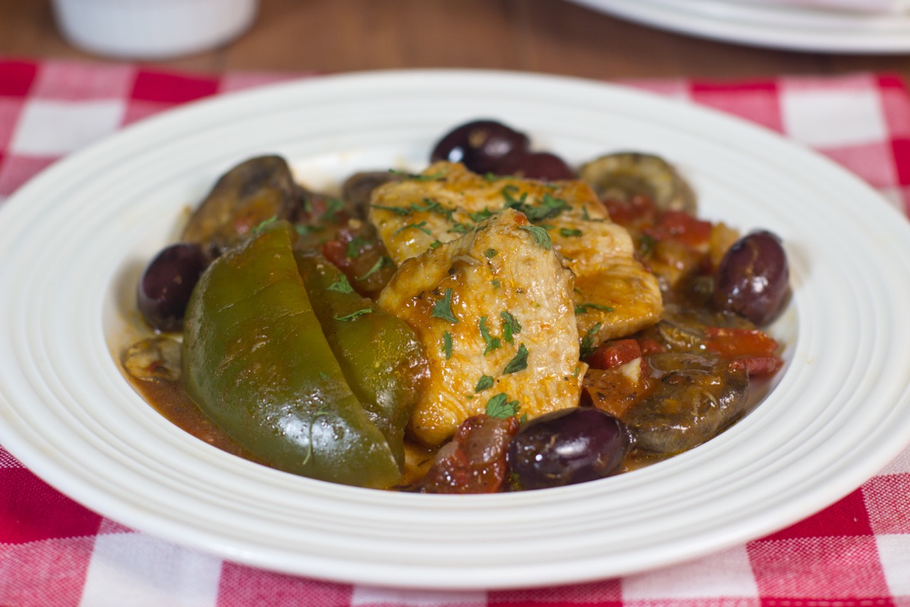 gluten free chicken cacciatore