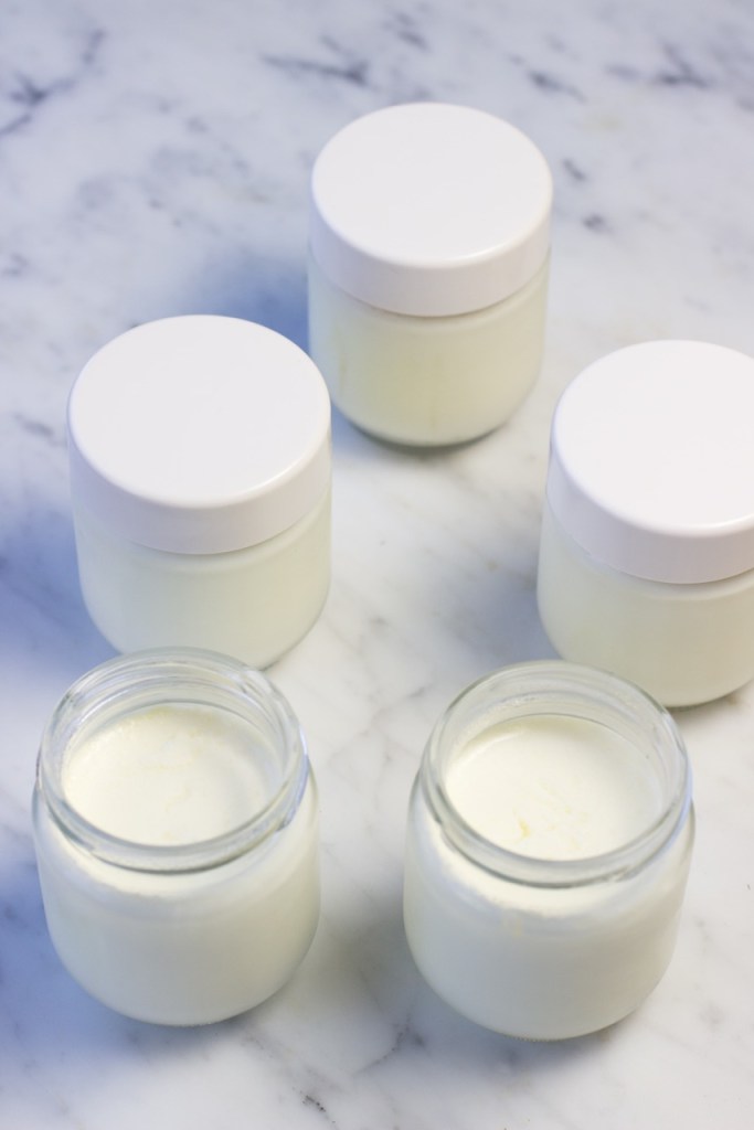 jars of yogurt