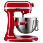 Red KitchenAid 6 Quart Stand Mixer