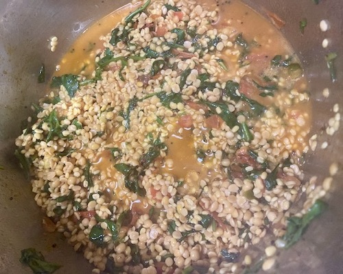 Add Lentils