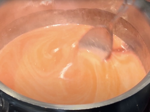 Cook the compote