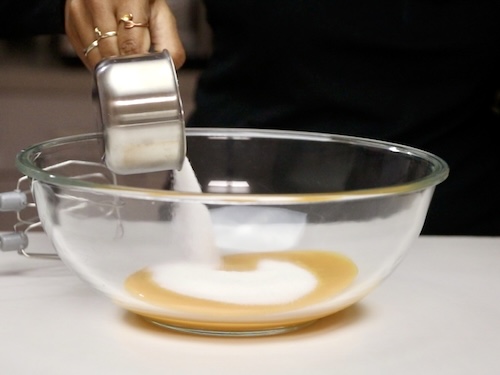 Add sugar