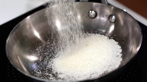 Add sugar