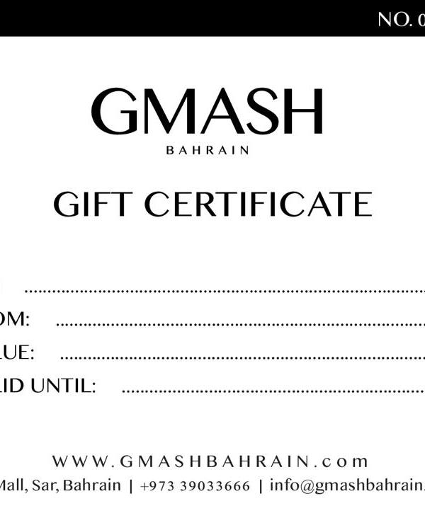 Gift Certificate