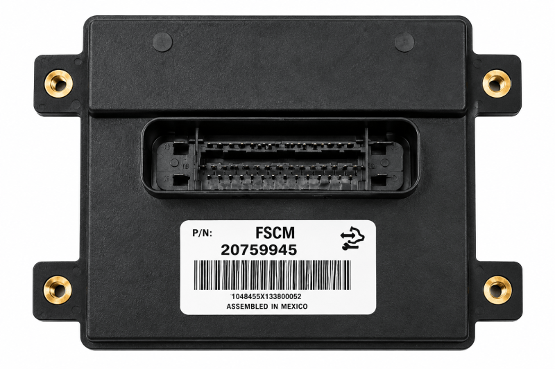 2007-2009 GM Fuel System Control Module FSCM programmed replacement module