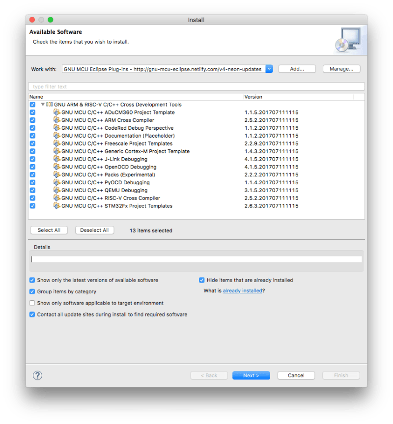 How To Install The Gnu Mcu Eclipse Plug Ins - Best Colorful Patterns in High Resolution