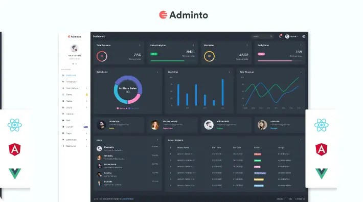 Bootstrap-Admin-Dashboard-Template-___-Adminto_392e53 Adminto – Bootstrap Admin & Dashboard Template - Image 1