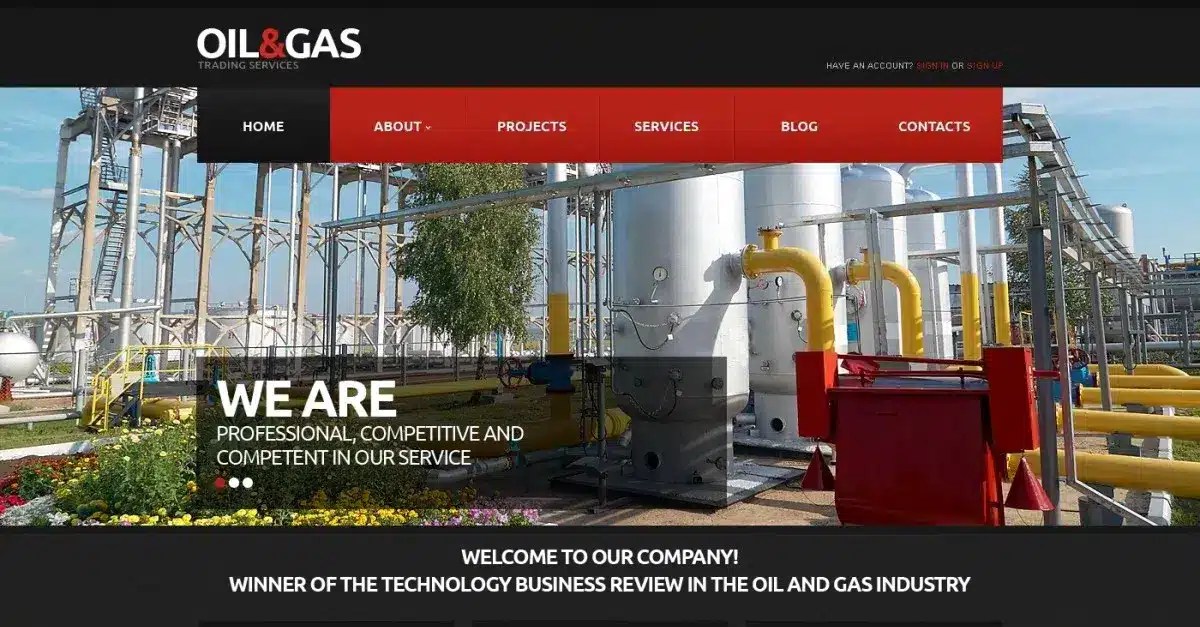 Gas-Oil-Responsive-Website-Template_6bddb5 Gas & Oil Responsive Website Template - Image 1