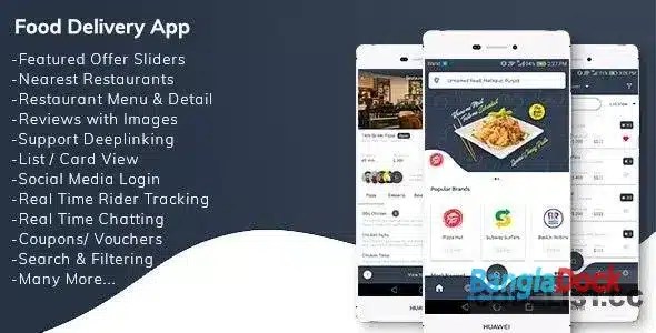 Restaurant-Food-Delivery-Ordering-System-With-Delivery-Boy-___-Android_33c8a9 Restaurant Food Delivery & Ordering System With Delivery Boy – Android - Image 1