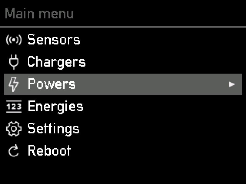 Go E Controller Setup Via Display Go E - High Quality Dark Image - Desktop