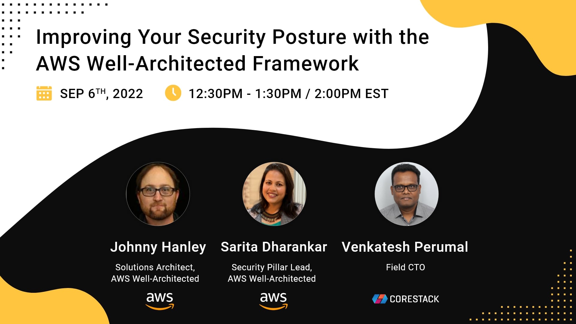 Webinar Recording Improving Your Security Posture With The Aws Well