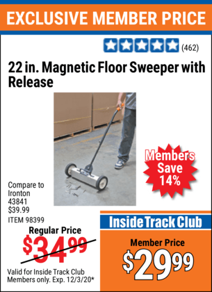 Best work boots 2021 | most comfortable boots for men and women. 22 In. Magnetic Floor Sweeper with Release for $29.99