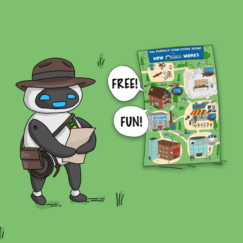 The Perfect Comic Shop Setup - Ocean Photos - Gorgeous 4K Collection