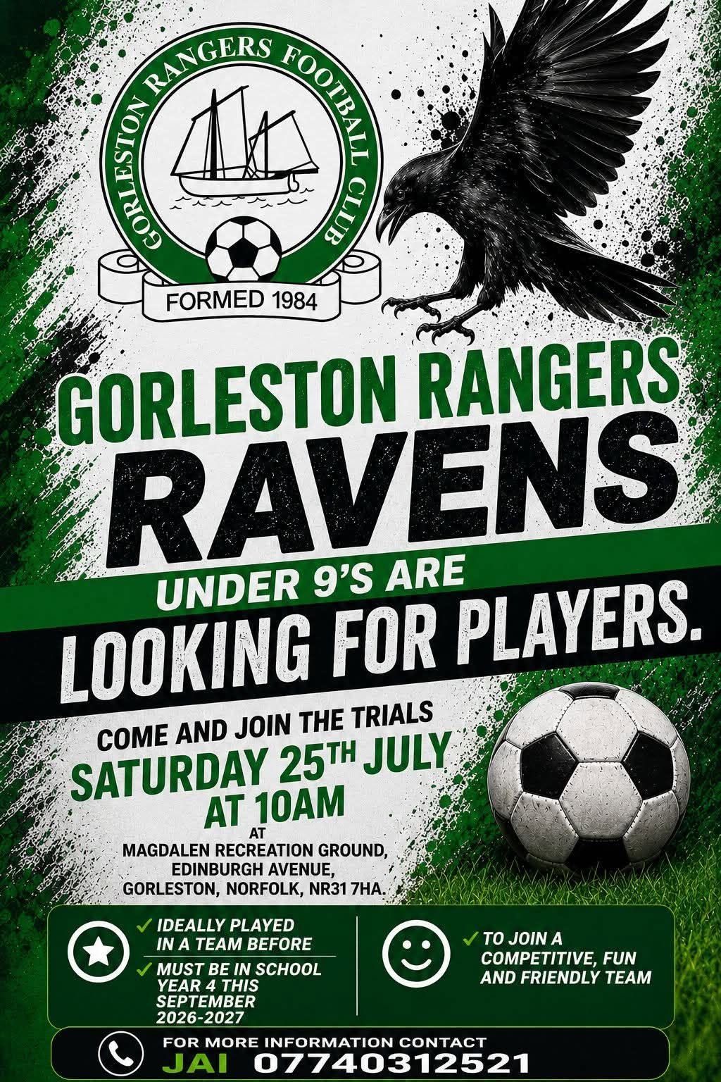 Gorleston Rangers Ravens