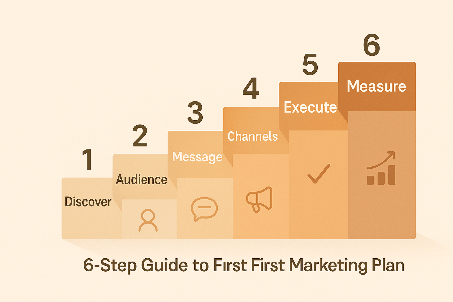 The 6-Step Guide to Your First Marketing Plan