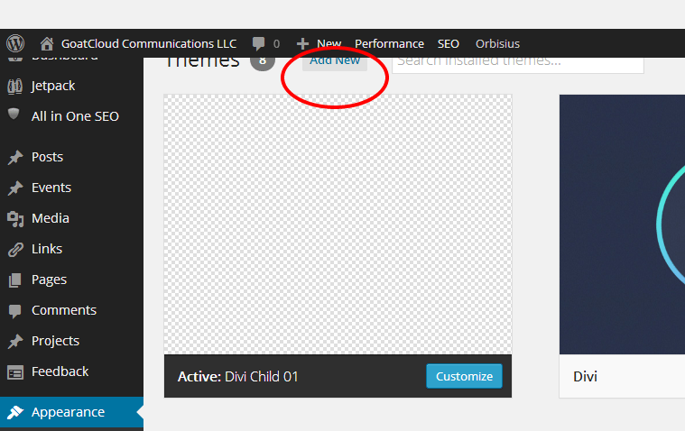 Note for apple device users : How to Install a WordPress Theme from a Zip File