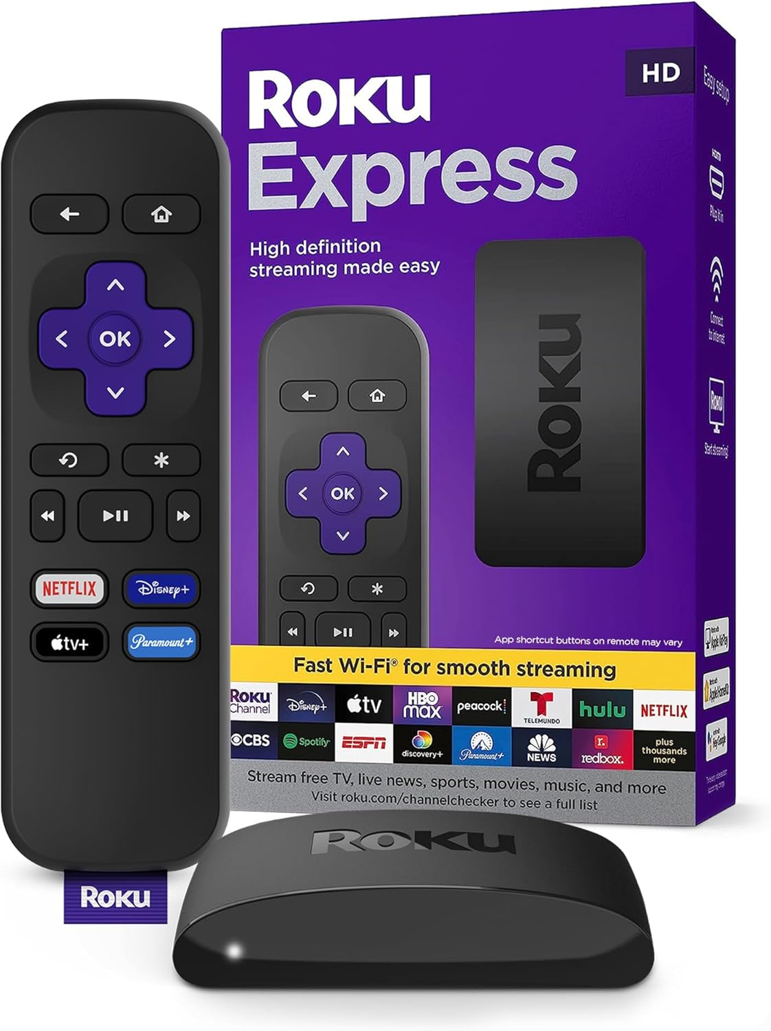 HD Roku Streaming Device with Standard Remote