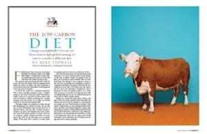 Audubon Magazine on Diet and Global Warming