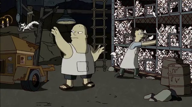 Simpsons Intro by Banksy
