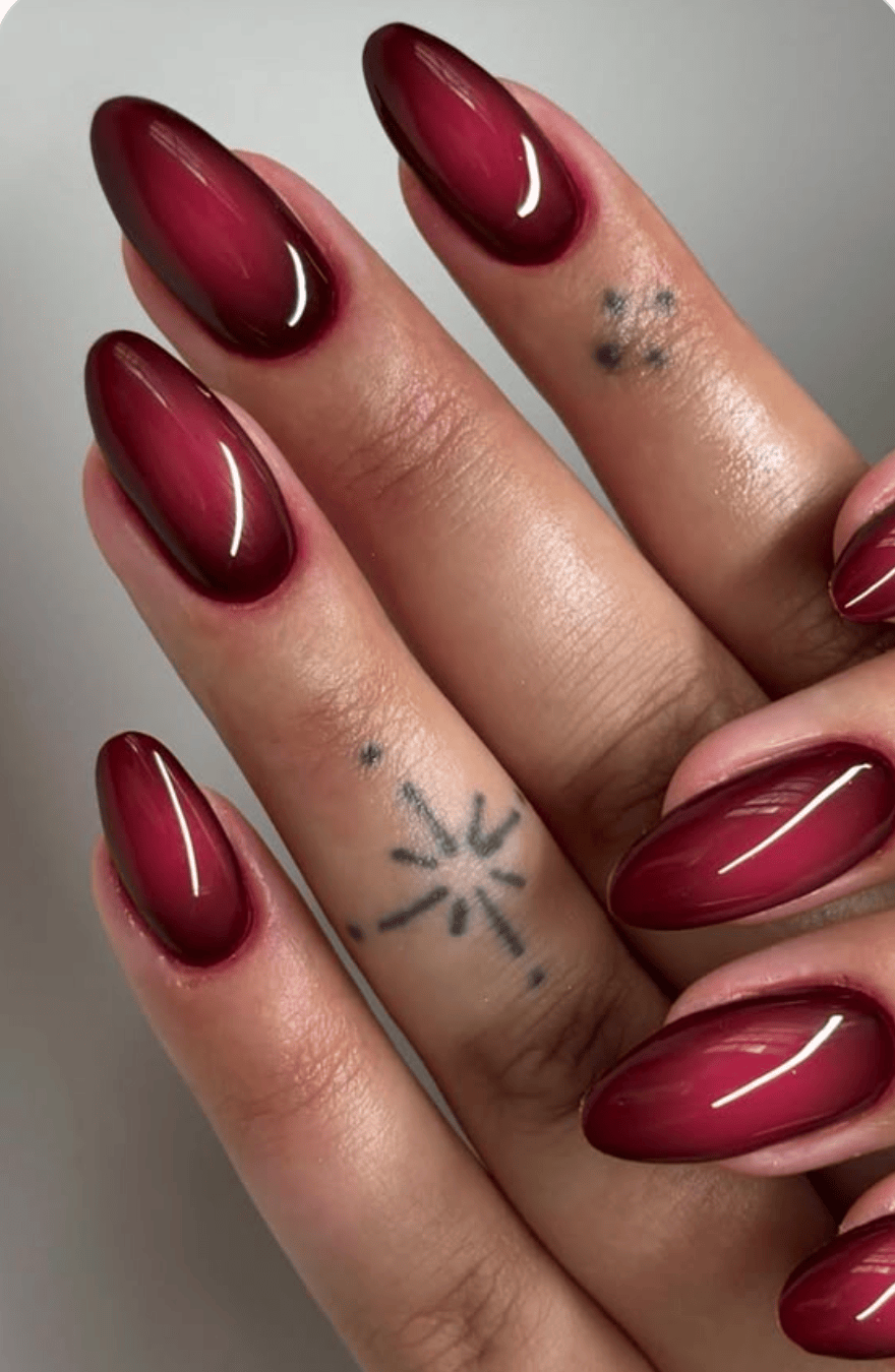 fall aura nails