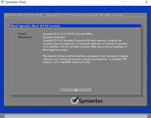 Symantec Ghost Boot CD 12