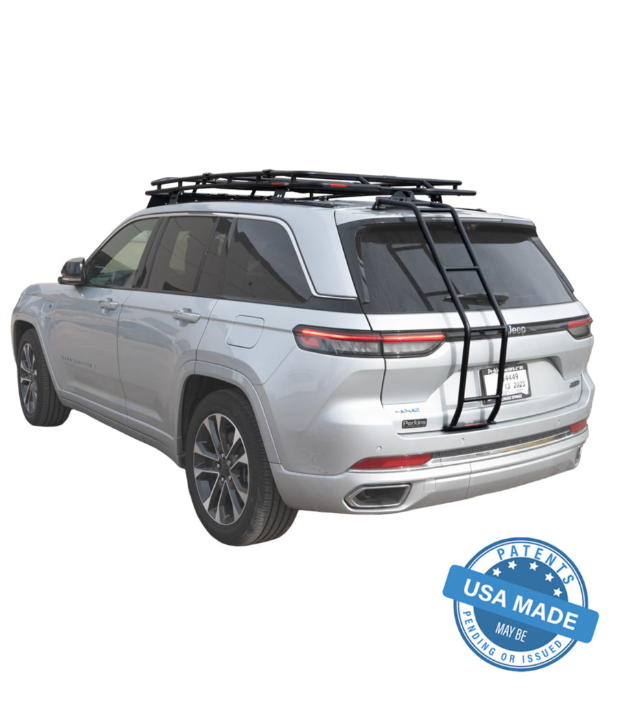 Jeep grand cherokee 4xe low-profile roof rack multi light with sunroof
