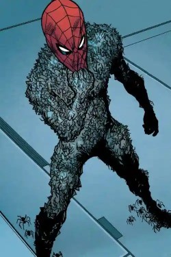 Spider-Man was created by consuming Peter Parker's body