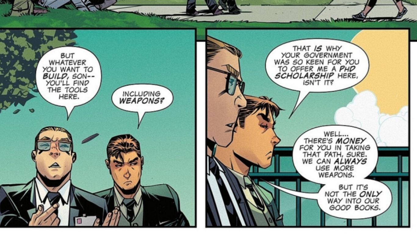 Act Three Enter Reed Richards