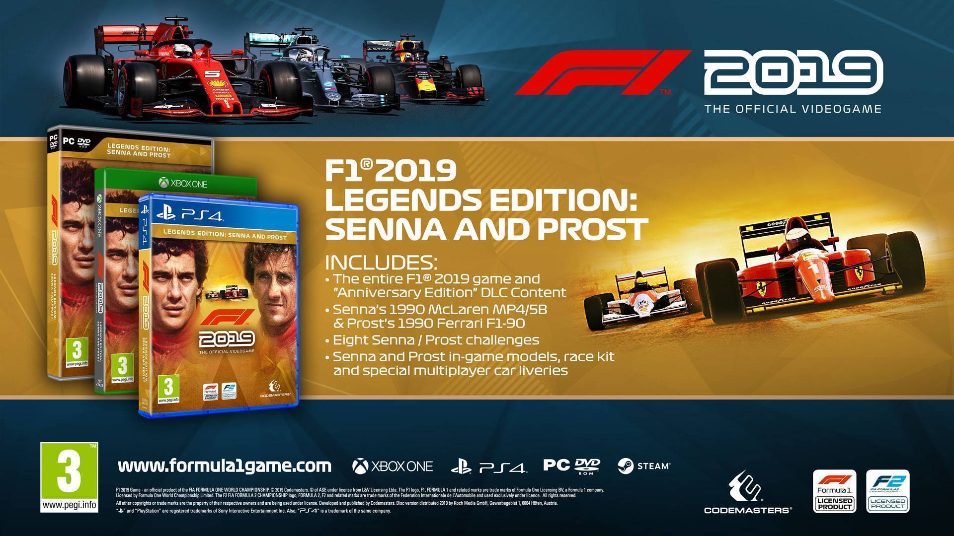 Buy F1 2019 Pc Cd Key For Steam Compare Prices