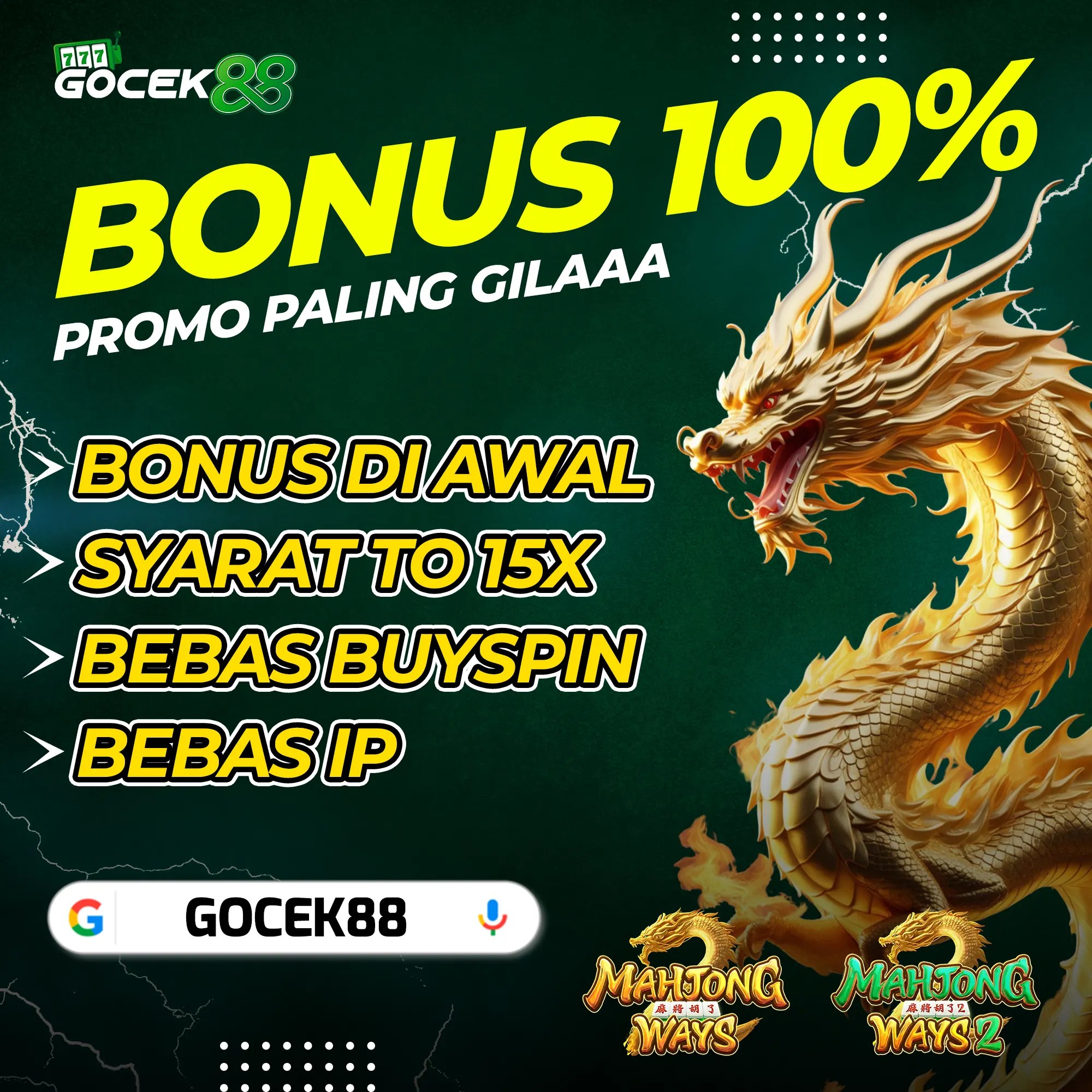 kerjasama GOCEK88 dan LOTTOSOD168