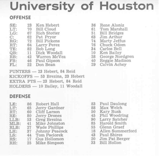 1967 two-deep