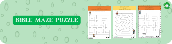 Free bible maze puzzles