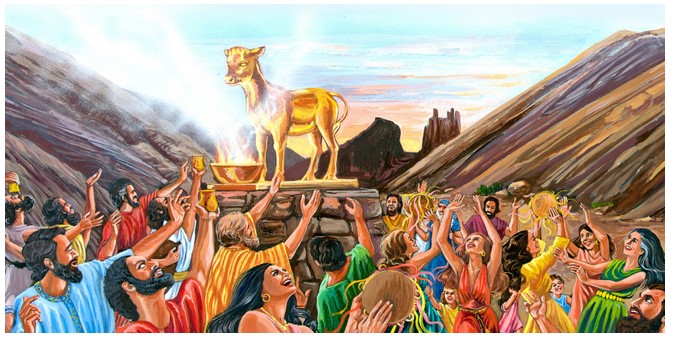 The carnality of human worship