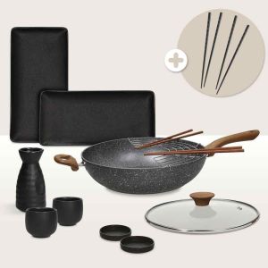 Wok Oriental Set