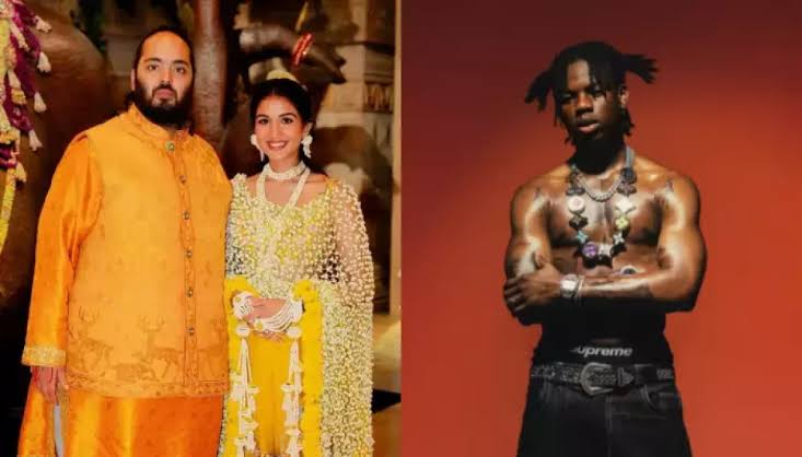 Rema Wows Guests at Billionaire Anant Ambani's Wedding in India