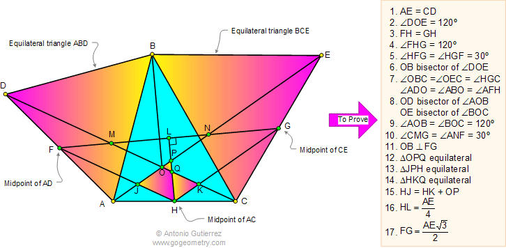 Online Geometry Problem 50 Triangle With Equilateral Triangles Angles - Geometric Photos - Creative Ultra HD Collection