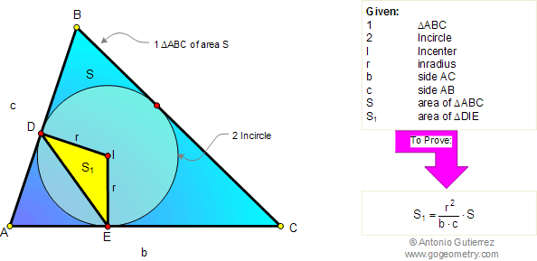 Geometry Problem 1423 Triangle Area Three Equal Angles Circumradius - Perfect Desktop Abstract Backgrounds | Free Download