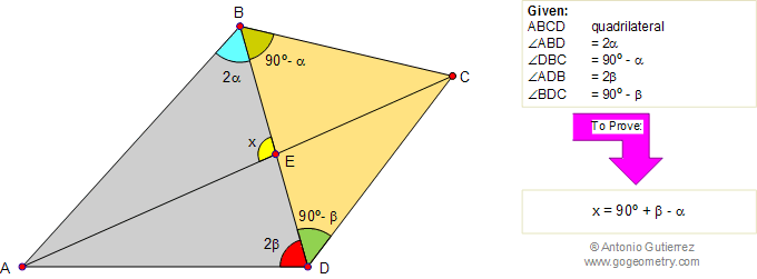 Online Geometry Tutoring Problem 695 Triangle Quadrilateral Angles - Elegant Colorful Wallpaper - 4K