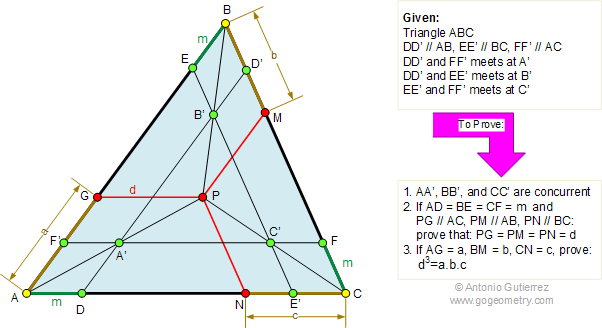 Gogeometry Com Problem Solutions Problem 471 Triangle Parallel - Perfect Abstract Pattern - High Resolution