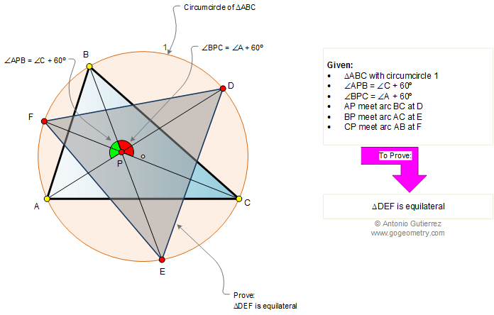 Geometry Classes Problem 211 60 Degree Triangle Equilateral - Artistic Space Photo - Mobile