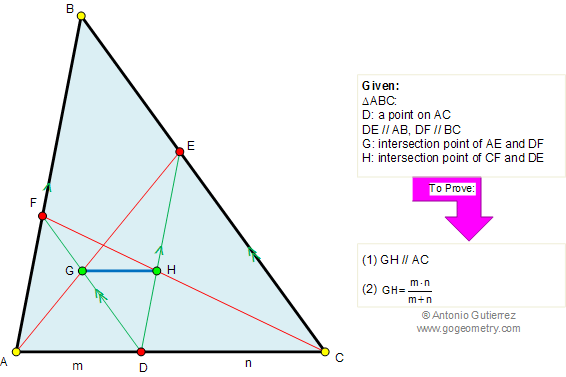 Math Education Geometry Problem 746 Triangle Cevian Parallel - Premium Landscape Texture Gallery - HD