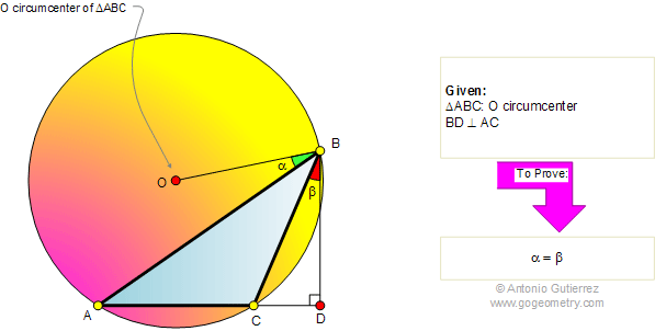 Geometry Classes Problem 1100 Triangle Circle Centers Vertex - Gorgeous Geometric Design - 4K