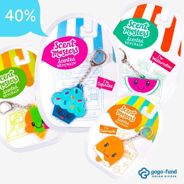 Scented Keychains Packaging